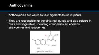 F43 Describe the range of colours and sources of the naturally occurring pigments [upl. by Ahasuerus]