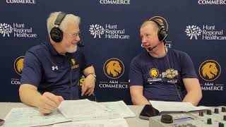 AampMCommerce Mens Basketball Postgame Interview Northwestern State [upl. by Htes]