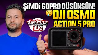 DJI Osmo Action 5 Pro inceleme GoPro üzgün 😢 [upl. by Arrekahs656]