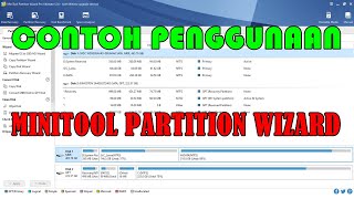 Contoh Penggunaan MiniTool Partition Wizard [upl. by Cort]