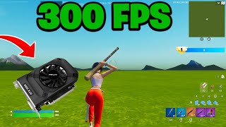 I Finally Upgraded My GPU GTX 1050 300FPS On Fortnite [upl. by Nrubua583]