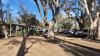 Quorn Caravan Park north of Adelaide a jumping off place for the Flinders Ranges South Australia [upl. by Yrgoerg]