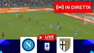 🔴 PARTITA OGGI DIRETTA NAPOLIPARMA 21 LIVE  ANGUISSAAAA SEGNAAAAA [upl. by Yevrah]