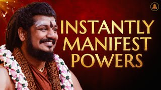 Password To Instantly Manifest Powers  Nithyananda Satsang  25 Mar 2017 [upl. by Animehliw818]