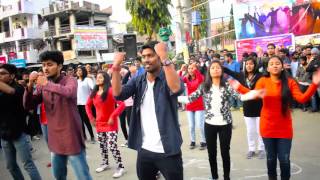 Flash mob  NIT Uttarakhand  Cliffesto 2017  Mime act [upl. by Yeldar]