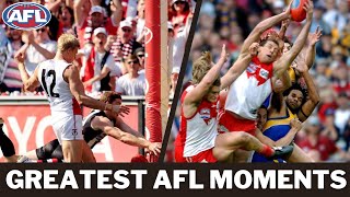 The Greatest Moments in AFL History Highlights [upl. by Woolson374]