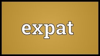 Expat Meaning [upl. by Beryle607]