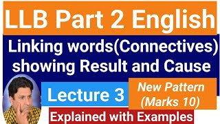 LLB Part 2 English  Sequence Markers of Contrast  Lecture 3  New Paper Pattern 2024 [upl. by Beaudoin]