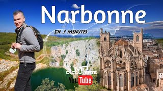 Ville de Narbonne la cité du vent et du soleil Vlog 4k [upl. by Euqinom450]