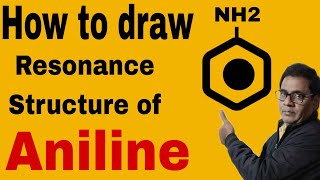 Resonance Structure of Aniline 12  NEET IITJEE [upl. by Shelley]