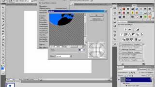 Adobe Photoshop CS5 Tutorial  Weltkugel erstellen [upl. by Anyel859]