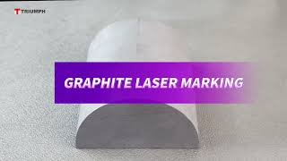 3D Laser Marking Machine Laser Engraving Graphite Triumph 50W Fiber Laser Marking Machine [upl. by Ettevy]