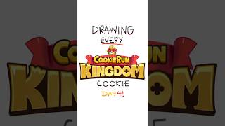 drawing every cookie run kingdom cookie day 4 [upl. by Purdum250]