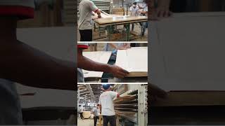 Veneer Lamination Process for Ecolux Wood Doors [upl. by Sheply]