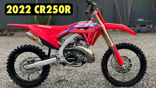 BRAND NEW 2022 Honda CR250R 2Stroke Motocross Bike [upl. by Helfand]