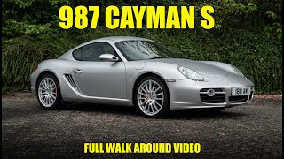 Porsche 9871 Cayman S  Full Walk Around Video [upl. by Otreblif]