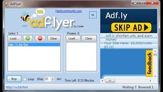 ADFLY BOT CLICKER 2018 [upl. by Airottiv]