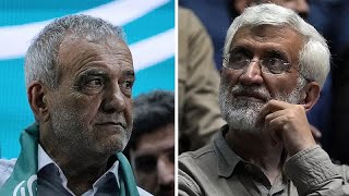 Elezioni Iran ballottaggio per presidente uno tra Pezeshkian e Jalili al posto del defunto Raisi [upl. by Killarney]