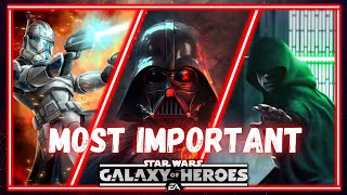 The Ten Most Important Teams that Everybody NEEDS in SWGOH  2024 [upl. by Atekan]