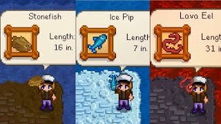 How to catch a Catfish fish in Stardew Valley [upl. by Anaehs]