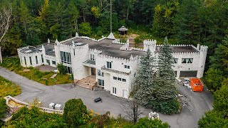 Billionaires Incredible ABANDONED Castle Mansion in The Woods l WHAT HAPPENED HERE [upl. by Notyad]