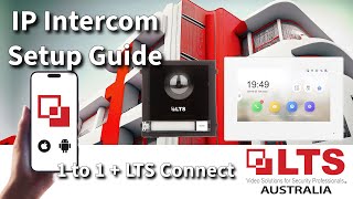 LTS IP Intercom  Programming via Web Browser amp Smartphone Connection [upl. by Camilla]