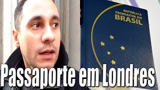 COMO TIRAR ou RENOVAR PASSAPORTE BRASILEIRO EM LONDRES NA INGLATERRA [upl. by Dannel272]