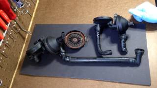 BMW M52tu M54 CCV PCV How Old And New Valves Fail [upl. by Auqenwahs]