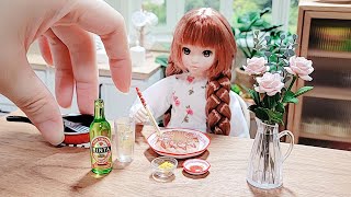 소꿉놀이 군만두 요리 ❤️ Miniature cooking ASMR  Fried dumplings 焼饅頭 [upl. by Enelrahs699]