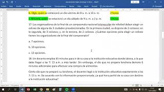 Examen de Nombramiento 2022 preguntas 13 al 25 Razonamiento lógico en HABILIDADES GENERALES [upl. by Norina]