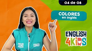 CLASE 04 ¿Conoces estos colores en inglés Para niños [upl. by Acireh780]