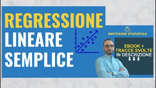 35 Regressione Lineare Semplice Spiegata passo dopo passo [upl. by Avot]