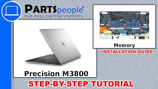 Dell Precision M3800 P31F001 Memory HowTo Video Tutorial [upl. by Trescha]