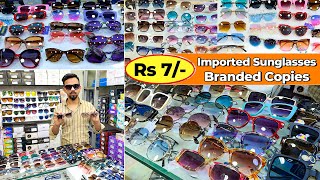 Imported😍 Sunglasses🕶️amp Goggles ₹13 Sunglasses Wholesale Market In Delhi  Ballimaran Market Delhi [upl. by Ransome186]