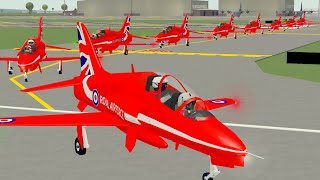 Our First Season Airshow of 2024  PTFS Red Arrows [upl. by Titus484]