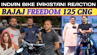 shocking pakistani Bajaj freedom 125 CNG  world first CNG bike Bajaj freedom 125  public reaction [upl. by Dupre]