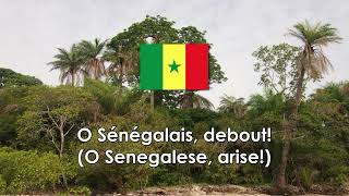 National Anthem of Senegal quotPincez Tous vos Koras Frappez les Balafonsquot [upl. by Morey]