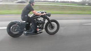 BOBBED UP AND CHOPPED NIGHTSTER BOBBER [upl. by Hugo]