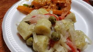 Puerto Rican green bananas pickled Guineitos en escabeche [upl. by Slerahc]