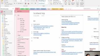 OneNote Tutorial  Example Workflows [upl. by Ahtelra660]