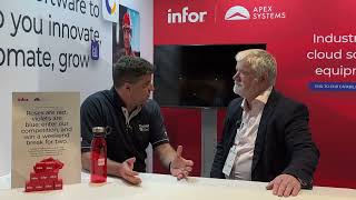 Software specialist Infor sponsors of the Innovation Trail at the Executive Hire Show [upl. by Travax]