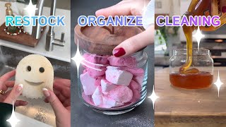 1 Hour ⏳ ASMR 🔊 CLEANING 🧼 RESTOCKING 🍉 ORGANIZING 🧃 TIKTOK COMPILATION ✨ SATISFYING [upl. by Ahsinauq534]