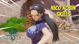 Nico Robin Skills  One Piece Odyssey [upl. by Beaulieu]