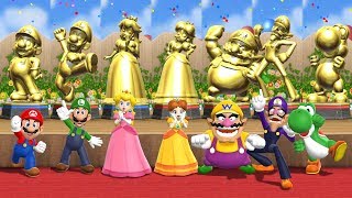 Mario Party 9 Step It Up  All Characters Master Difficulty Gameplay [upl. by Araec]