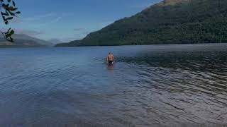 schwimmen im Loch Lomond [upl. by Niledam451]