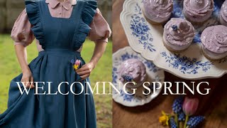 Welcoming spring 🌷 Cozy Cottagecore Day Living room makeover amp Weekend Hobbies [upl. by Sande92]