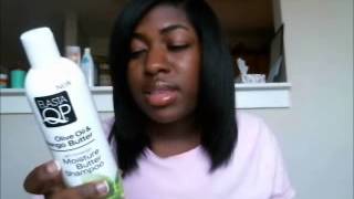 Review Elasta Qp Olive Oil amp Mango Butter Moisture Butter Shampoo [upl. by Wimsatt169]