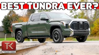 2022 Toyota Tundra First Drive  Does a V6 Turbo Hybrid Ruin the Tundra Lets Find Out [upl. by Wickham]