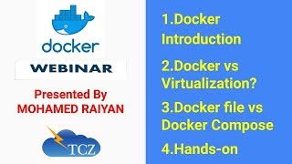 Docker file vs Docker Compose  Live Webinar  1hr Docker explained [upl. by Aikrahs]