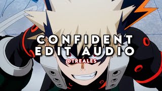 Confident  Edit Audio [upl. by Renie]